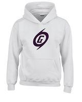 Gainesville HS Football G Purple Logo - Youth Hoodie