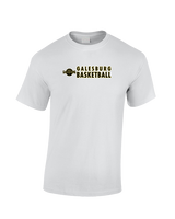 Galesburg HS Boys Basketball Basic - Cotton T-Shirt