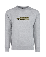 Galesburg HS Boys Basketball Basic - Crewneck Sweatshirt