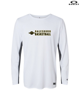 Galesburg HS Boys Basketball Basic - Mens Oakley Longsleeve