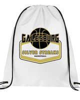 Galesburg HS Boys Basketball Board - Drawstring Bag