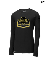 Galesburg HS Boys Basketball Board - Mens Nike Longsleeve