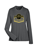 Galesburg HS Boys Basketball Board - Womens Performance Longsleeve