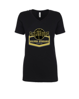 Galesburg HS Boys Basketball Board - Womens Vneck
