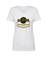 Galesburg HS Boys Basketball Board - Womens Vneck