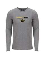 Galesburg HS Boys Basketball Cut - Tri-Blend Long Sleeve