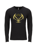 Galesburg HS Boys Basketball Full Ball - Tri-Blend Long Sleeve