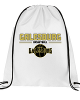 Galesburg HS Boys Basketball Keen - Drawstring Bag