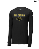 Galesburg HS Boys Basketball Keen - Mens Nike Longsleeve