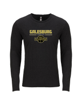 Galesburg HS Boys Basketball Keen - Tri-Blend Long Sleeve