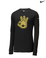 Galesburg HS Boys Basketball Shooter - Mens Nike Longsleeve