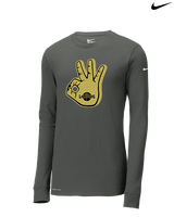 Galesburg HS Boys Basketball Shooter - Mens Nike Longsleeve