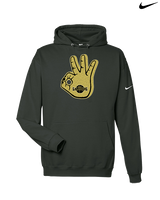 Galesburg HS Boys Basketball Shooter - Nike Club Fleece Hoodie