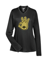 Galesburg HS Boys Basketball Shooter - Womens Performance Longsleeve