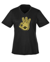 Galesburg HS Boys Basketball Shooter - Womens Performance Shirt