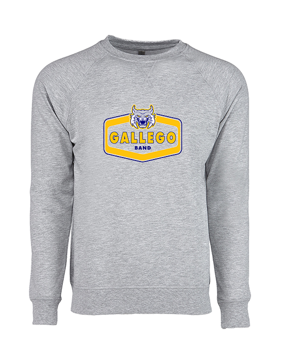 Gallego Intermediate MS Band Board - Crewneck Sweatshirt