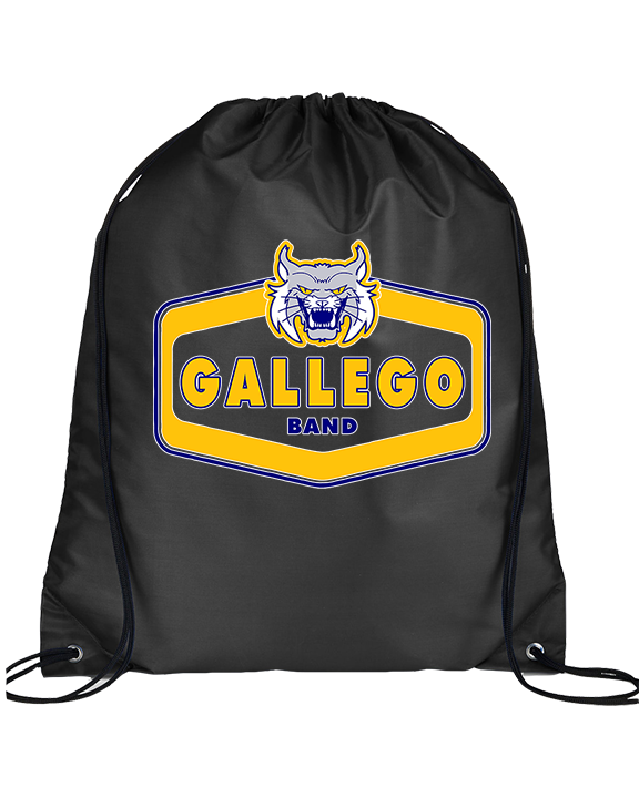 Gallego Intermediate MS Band Board - Drawstring Bag