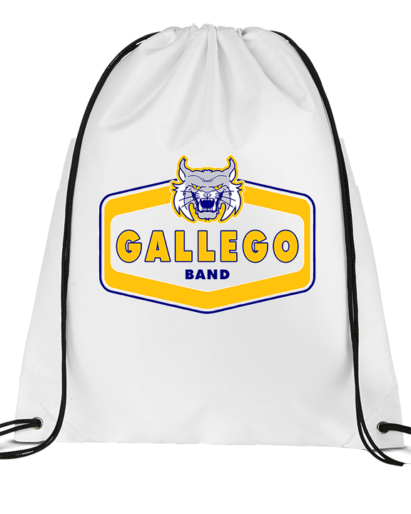 Gallego Intermediate MS Band Board - Drawstring Bag