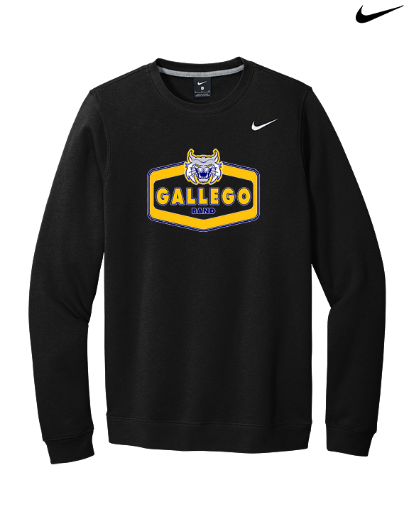 Gallego Intermediate MS Band Board - Mens Nike Crewneck