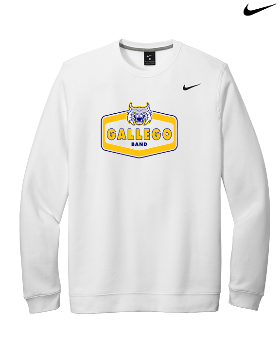 Gallego Intermediate MS Band Board - Mens Nike Crewneck