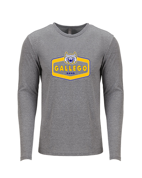 Gallego Intermediate MS Band Board - Tri-Blend Long Sleeve