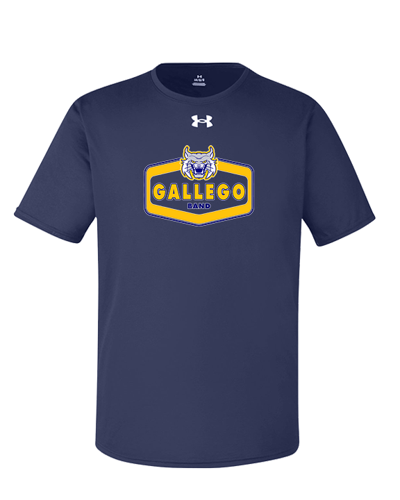Gallego Intermediate MS Band Board - Under Armour Mens Team Tech T-Shirt