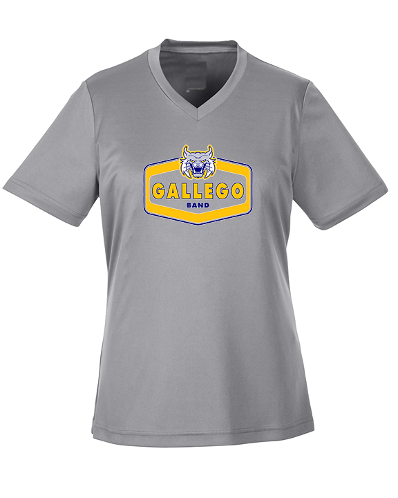 Gallego Intermediate MS Band Board - Womens Performance Shirt