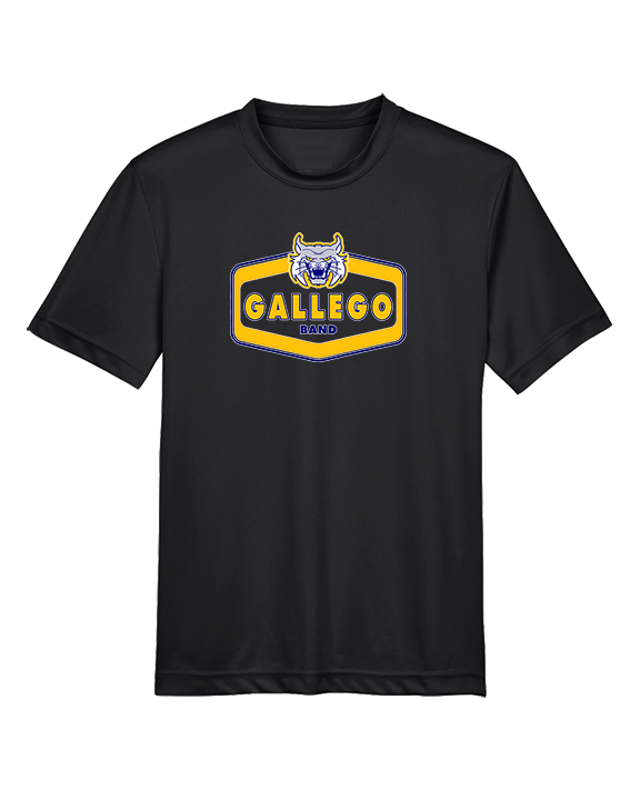 Gallego Intermediate MS Band Board - Youth Performance Shirt