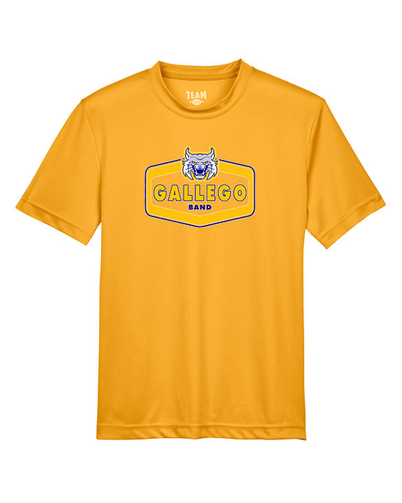 Gallego Intermediate MS Band Board - Youth Performance Shirt