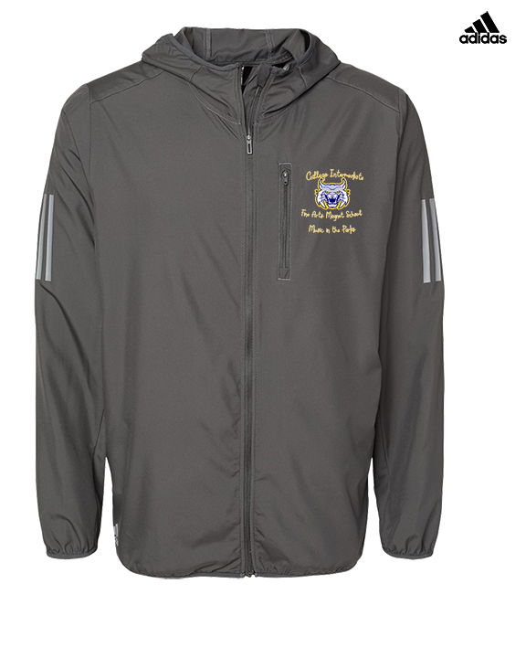 Gallego Intermediate MS Band C1 - Mens Adidas Full Zip Jacket