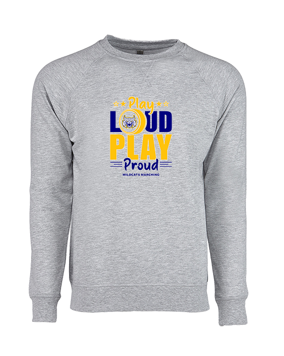 Gallego Intermediate MS Band Play Loud - Crewneck Sweatshirt