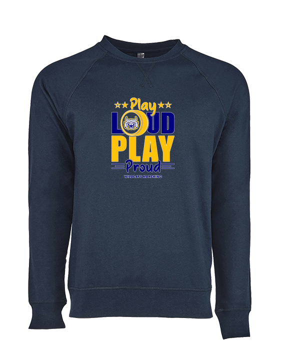 Gallego Intermediate MS Band Play Loud - Crewneck Sweatshirt