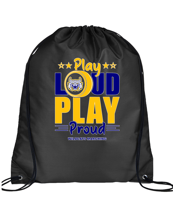Gallego Intermediate MS Band Play Loud - Drawstring Bag