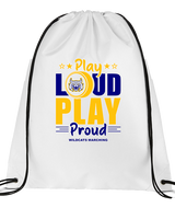 Gallego Intermediate MS Band Play Loud - Drawstring Bag
