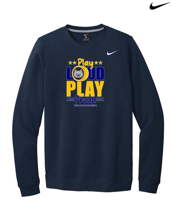 Gallego Intermediate MS Band Play Loud - Mens Nike Crewneck