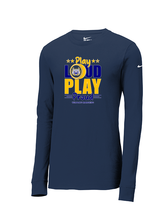 Gallego Intermediate MS Band Play Loud - Mens Nike Longsleeve