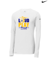 Gallego Intermediate MS Band Play Loud - Mens Nike Longsleeve