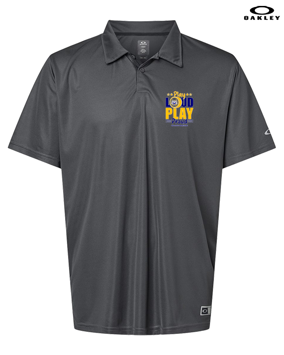 Gallego Intermediate MS Band Play Loud - Mens Oakley Polo
