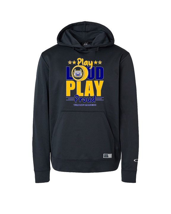 Gallego Intermediate MS Band Play Loud - Oakley Performance Hoodie