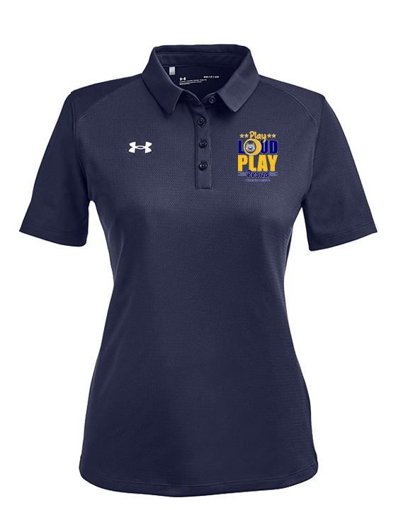 Gallego Intermediate MS Band Play Loud - Under Armour Ladies Tech Polo