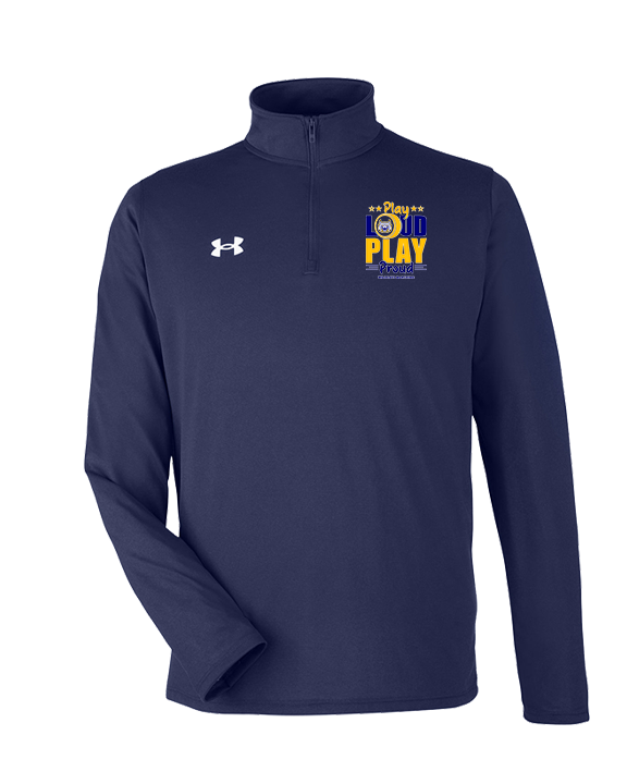 Gallego Intermediate MS Band Play Loud - Under Armour Mens Tech Quarter Zip