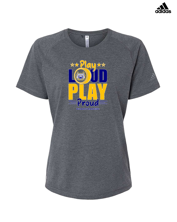Gallego Intermediate MS Band Play Loud - Womens Adidas Performance Shirt