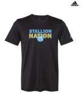 Gilbert Stallions Football Nation - Mens Adidas Performance Shirt
