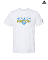 Gilbert Stallions Football Nation - Mens Adidas Performance Shirt
