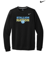 Gilbert Stallions Football Nation - Mens Nike Crewneck