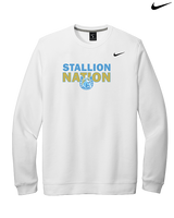 Gilbert Stallions Football Nation - Mens Nike Crewneck