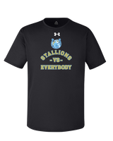 Gilbert Stallions Football Vs Everybody - Under Armour Mens Team Tech T-Shirt