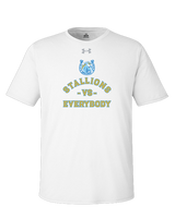 Gilbert Stallions Football Vs Everybody - Under Armour Mens Team Tech T-Shirt