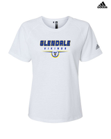 Glendale HS Football Design - Womens Adidas Performance Shirt