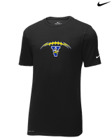 Glendale HS Football Laces - Mens Nike Cotton Poly Tee